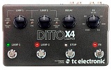 Картинка Гитарная педаль Tc Electronic Ditto x4 Looper - лучшая цена, доставка по России