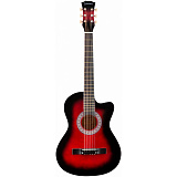 Картинка Акустическая гитара Davinci DF-50C RD - лучшая цена, доставка по России