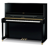 Картинка Акустическое пианино KAWAI K600 M/PEP EBONY POLISH - лучшая цена, доставка по России