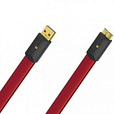 Картинка USB-кабель Wireworld Starlight 8 USB 3.0 A-Micro B Flat Cable 3.0m - лучшая цена, доставка по России