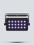 Картинка Светодиодный многолучевой эффект Chauvet-DJ LED Shadow 2 ILS - лучшая цена, доставка по России