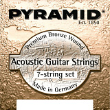 Картинка Струны для 7-струнной акустической гитары Pyramid 331100 Phosphor Bronze - лучшая цена, доставка по России