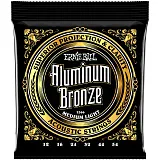 Картинка Струны для акустической гитары Ernie Ball 2566 Aluminum Bronze - лучшая цена, доставка по России