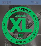 Картинка Струны для бас-гитары D'Addario EPS220 ProSteels - лучшая цена, доставка по России