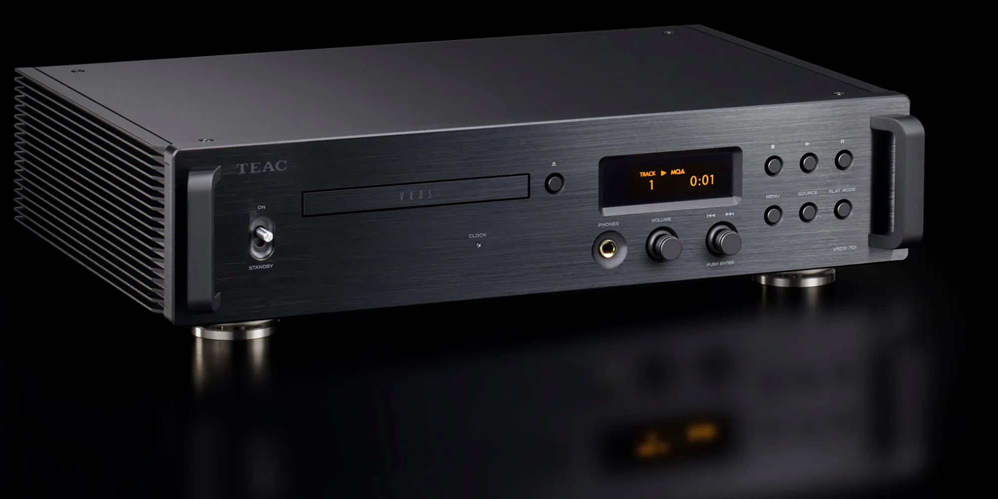 Картинка CD-проигрыватель Teac VRDS-701 Black - лучшая цена, доставка по России. Фото N3