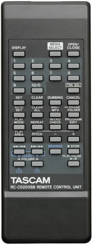 Картинка CD-проигрыватель Tascam CD-200SB - лучшая цена, доставка по России. Фото N5