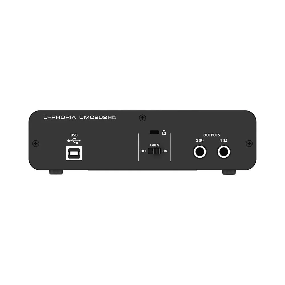 Картинка Звуковая карта Behringer UMC202HD - лучшая цена, доставка по России. Фото N2