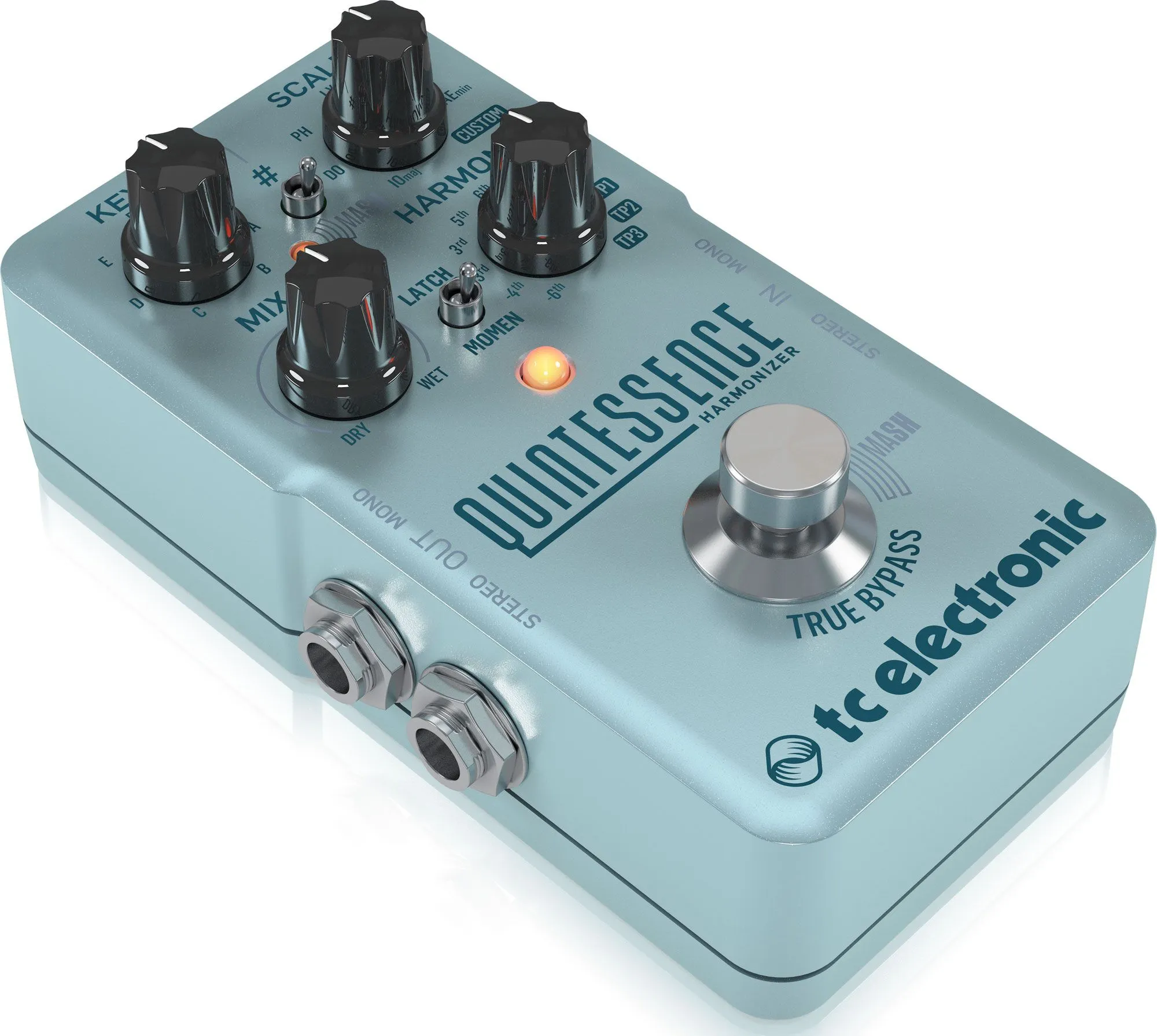 Картинка Гитарная педаль Tc Electronic Quintessence Harmonizer - лучшая цена, доставка по России. Фото N2