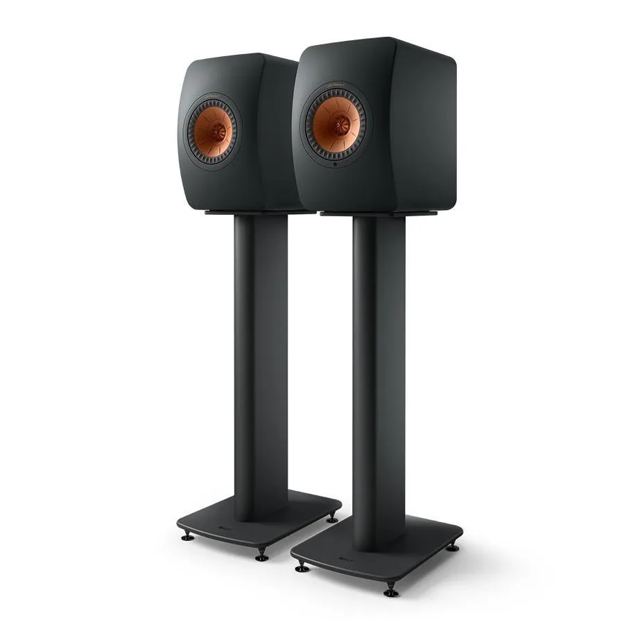 Картинка Напольная подставка Kef S2 Floor Stand Black (SP4030BA) ПАРА - лучшая цена, доставка по России. Фото N4