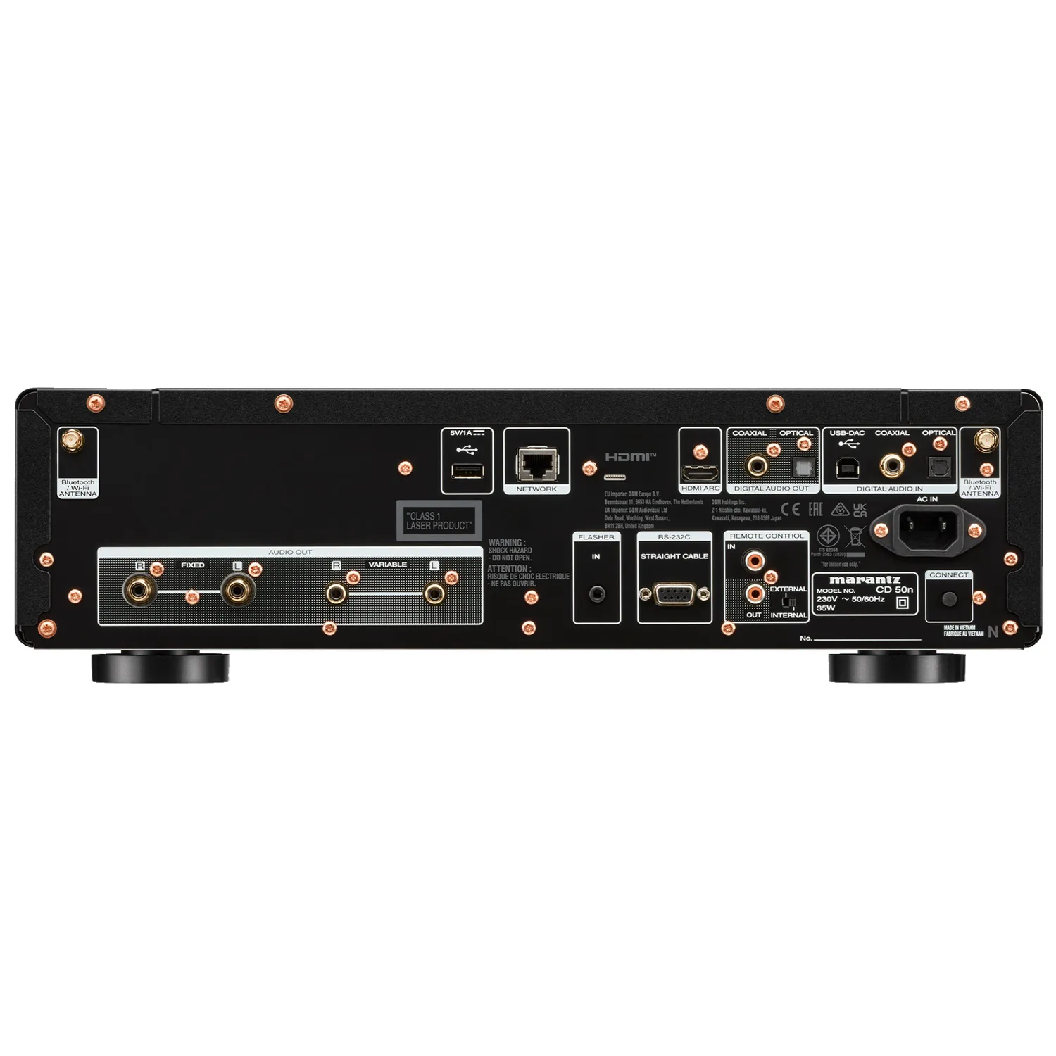 Картинка CD-проигрыватель Marantz CD 50n Black - лучшая цена, доставка по России. Фото N2