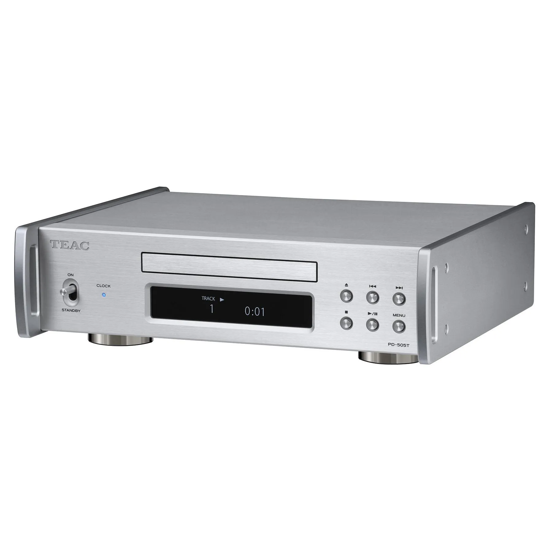 Картинка CD-транспорт Teac PD-505T Silver - лучшая цена, доставка по России. Фото N2