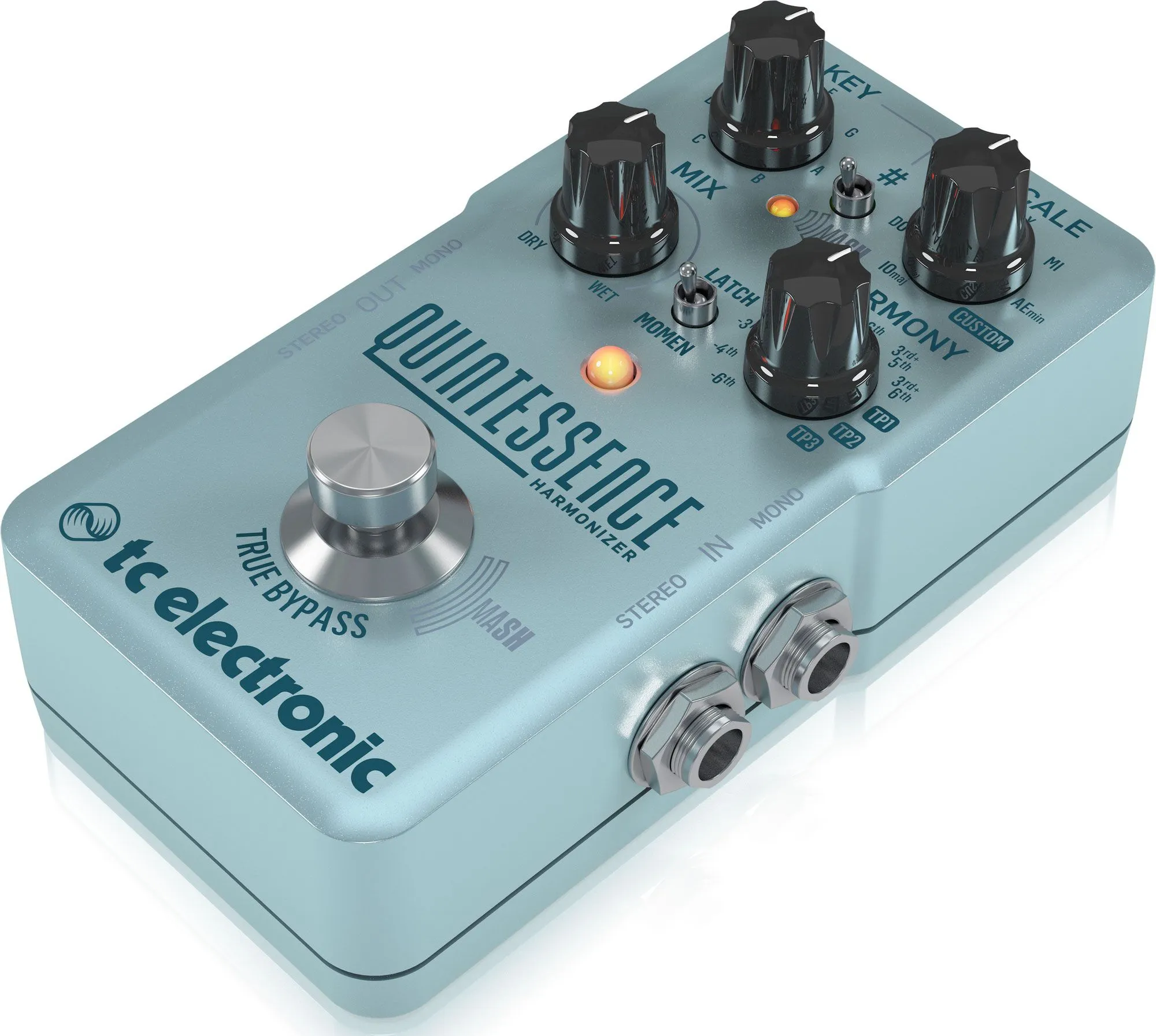 Картинка Гитарная педаль Tc Electronic Quintessence Harmonizer - лучшая цена, доставка по России. Фото N3
