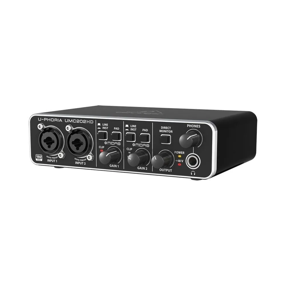 Картинка Звуковая карта Behringer UMC202HD - лучшая цена, доставка по России