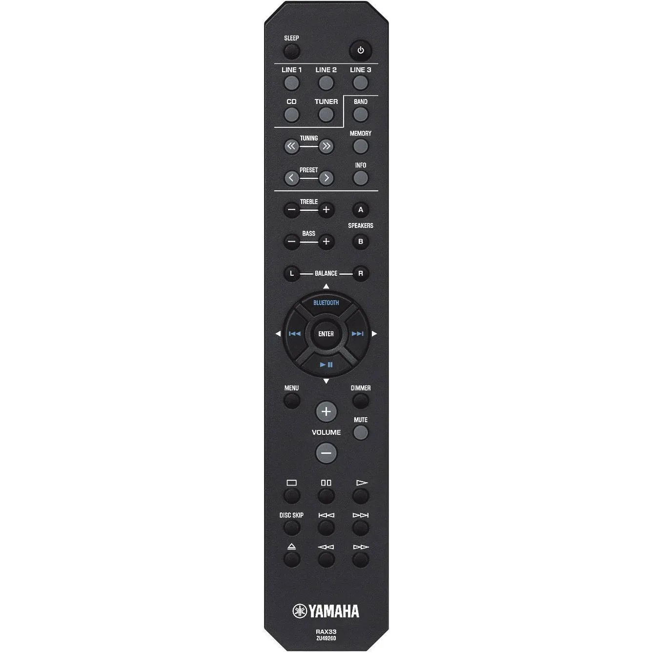 Картинка Hi-Fi ресивер Yamaha R-S202 Black - лучшая цена, доставка по России. Фото N4