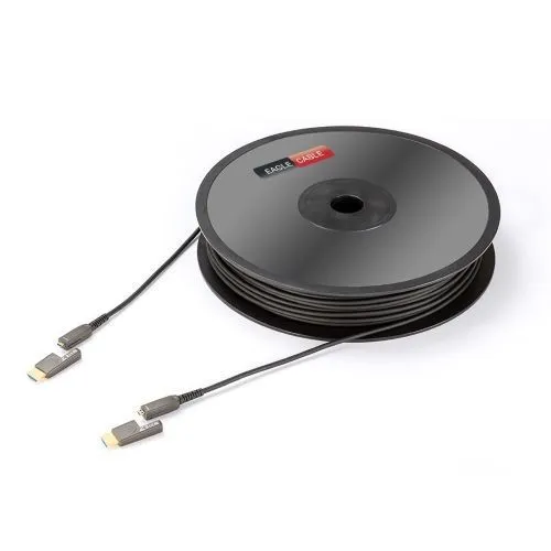 Картинка Видео кабель Eagle Cable  Profi Micro HDMI 2.0 LWL 18Gbps D>A 20,0 м - лучшая цена, доставка по России. Фото N2