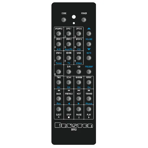 Картинка  Bryston Remote BR-2 BLACK - лучшая цена, доставка по России