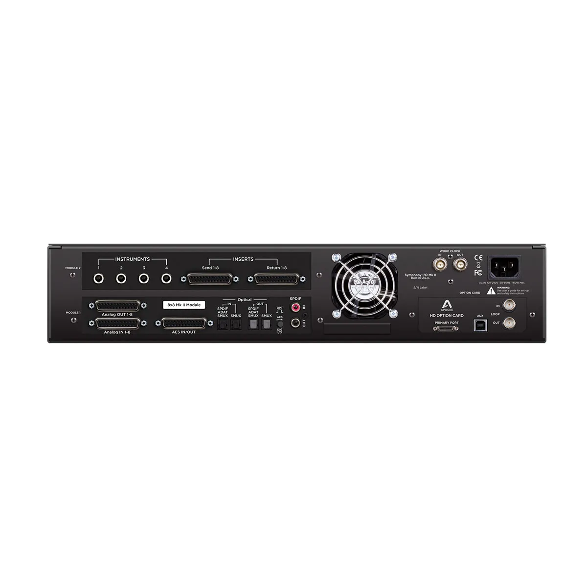 Картинка  Apogee Symphony MKII Dante/ProTools 8x8 Analog - лучшая цена, доставка по России. Фото N2