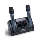 Картинка Беспроводная система с двумя ручными микрофонами Pasgao PAW3100C/PAH907C 657,7/663,4MHz - лучшая цена, доставка по России