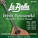 Картинка Комплект струн для ирландского бузуки La Bella IB1244S - лучшая цена, доставка по России