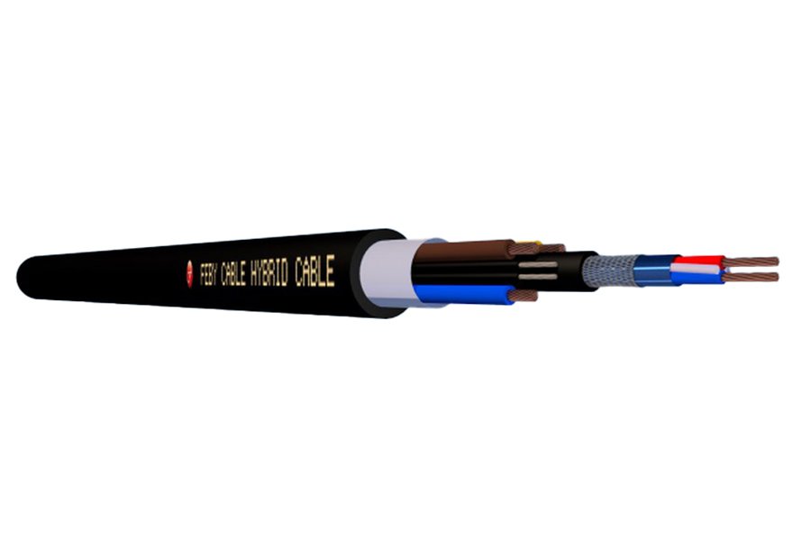 Картинка Акустический кабель Feby Cable HC315BK-100 - лучшая цена, доставка по России. Фото N2