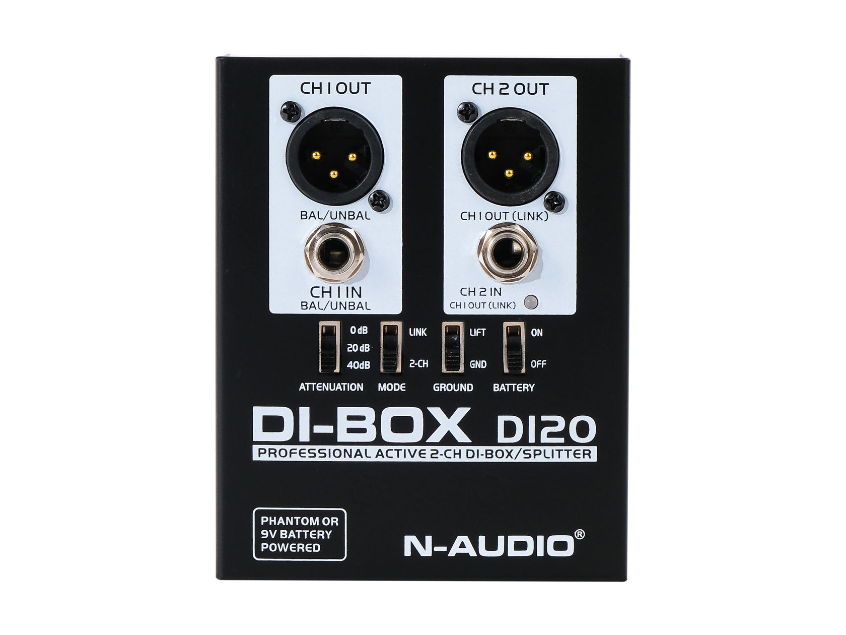 Картинка Директ-бокс N-Audio DI20 - лучшая цена, доставка по России. Фото N3