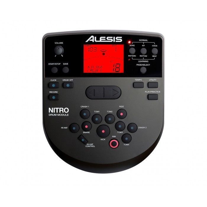 Alesis nitro outlet mesh red