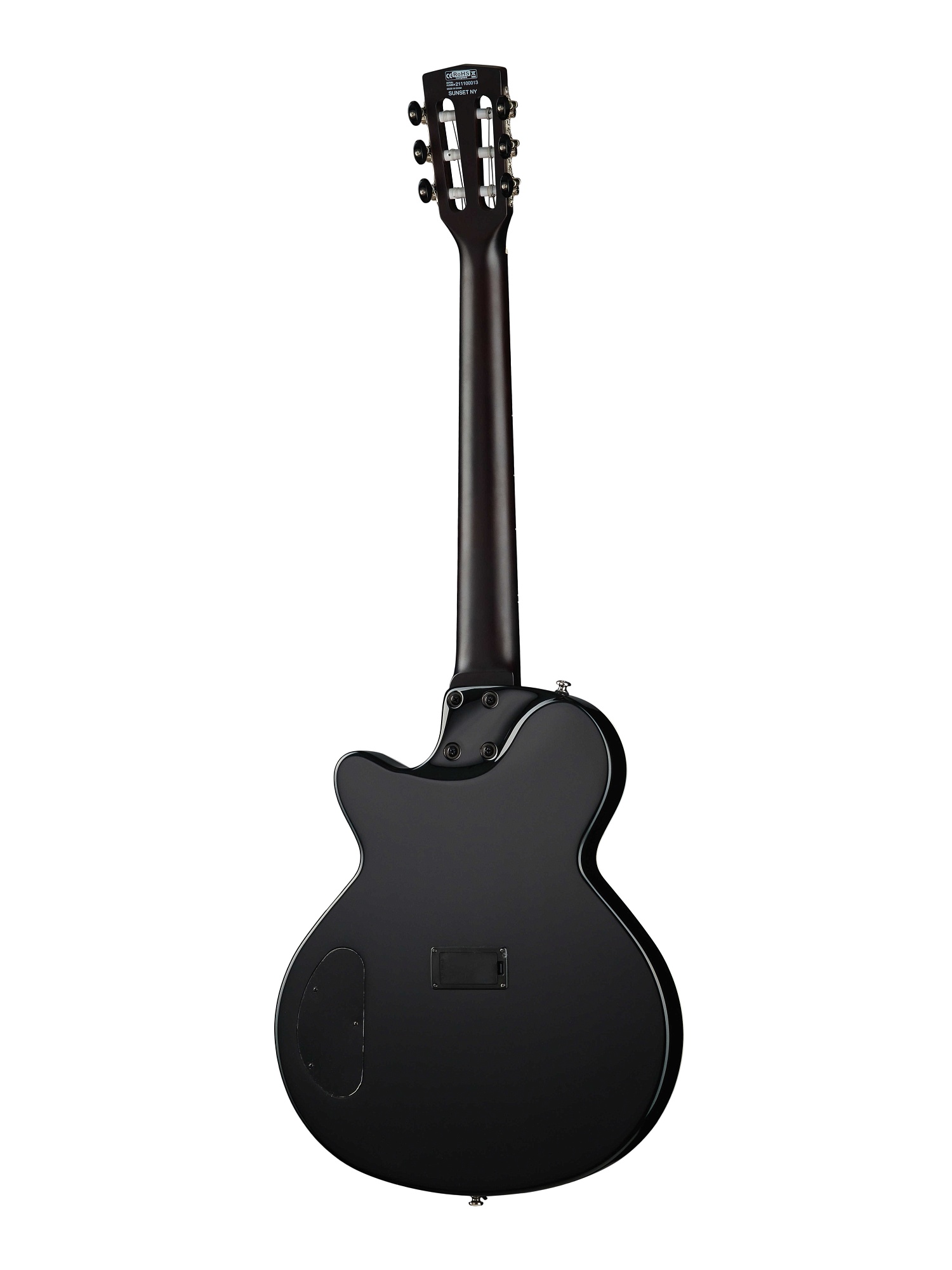 Картинка Классическая гитара с подключением Cort Sunset-Nylectric-BK - лучшая цена, доставка по России. Фото N2