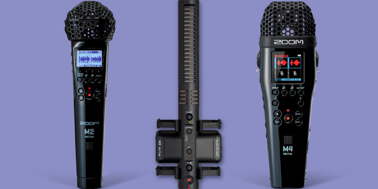 Компания Zoom представила серию рекордеров MicTrak — три модели в виде микрофонов для разных сценариев работы