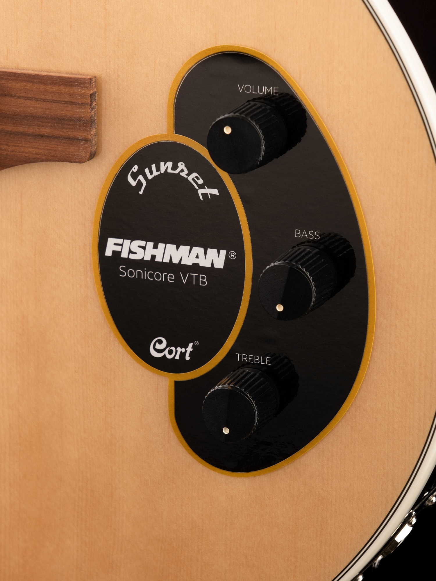 Картинка Классическая гитара с подключением Cort Sunset-Nylectric-NAT Sunset Series - лучшая цена, доставка по России. Фото N8