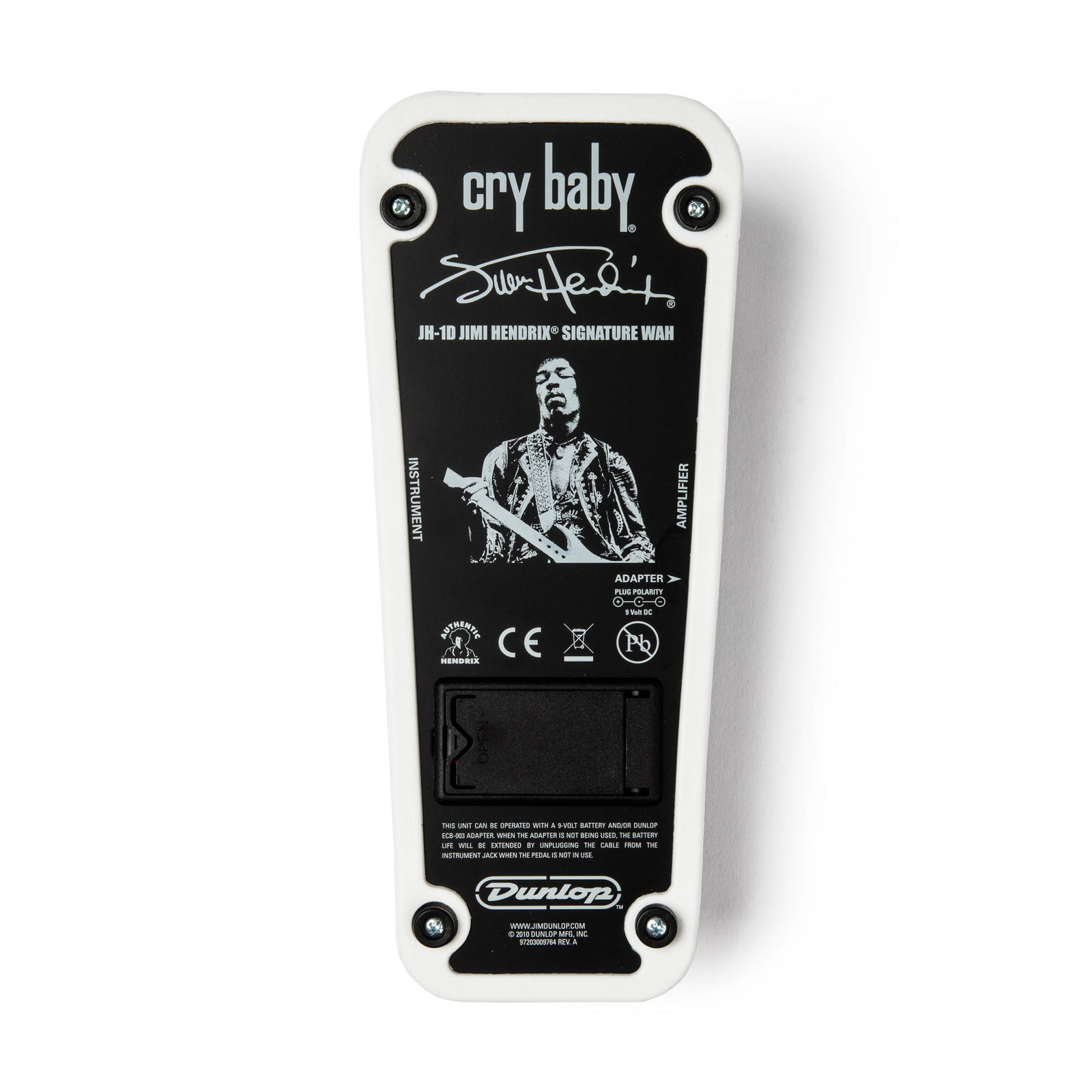 Картинка Педаль эффектов Dunlop Hendrix Wah Pedal - лучшая цена, доставка по России. Фото N3