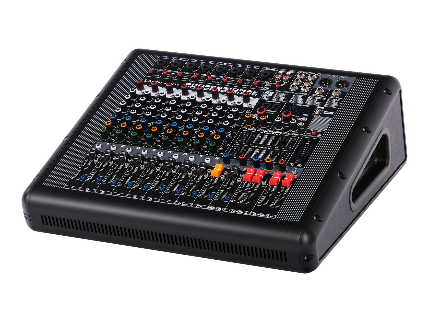 Картинка Микшерный пульт LАudio AG-8PX4 - лучшая цена, доставка по России. Фото N2