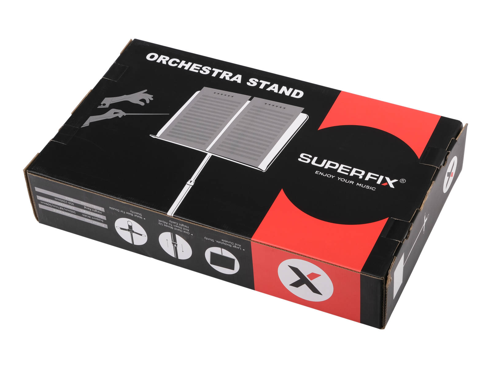 Картинка Пюпитр Superfix XSM304B - лучшая цена, доставка по России. Фото N7