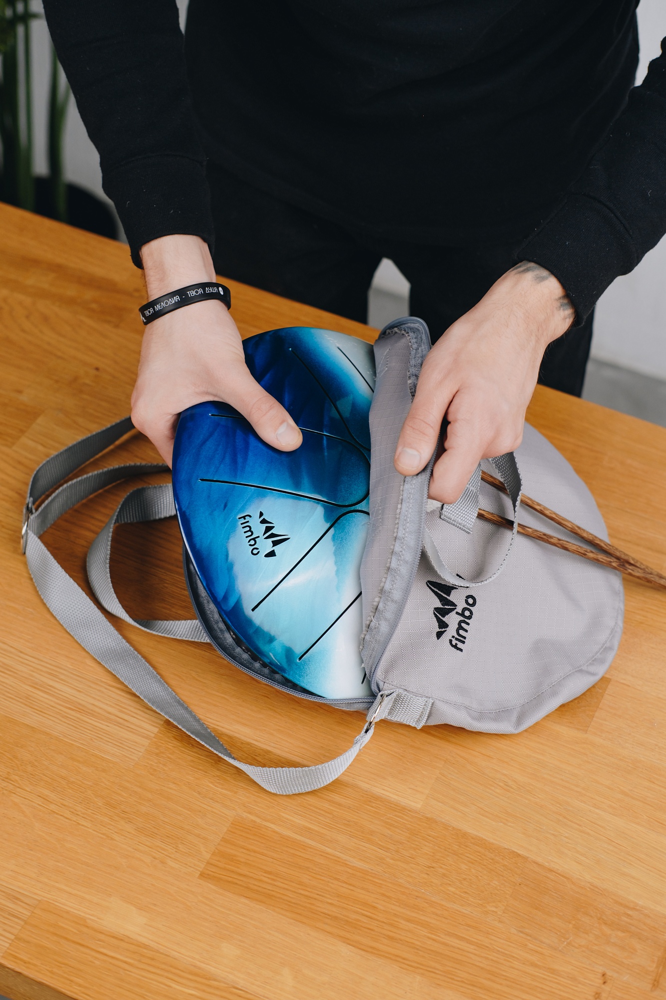 Картинка Чехол для Фимбо 27 см Фимбо Bags_Bag-27-gray - лучшая цена, доставка по России. Фото N7