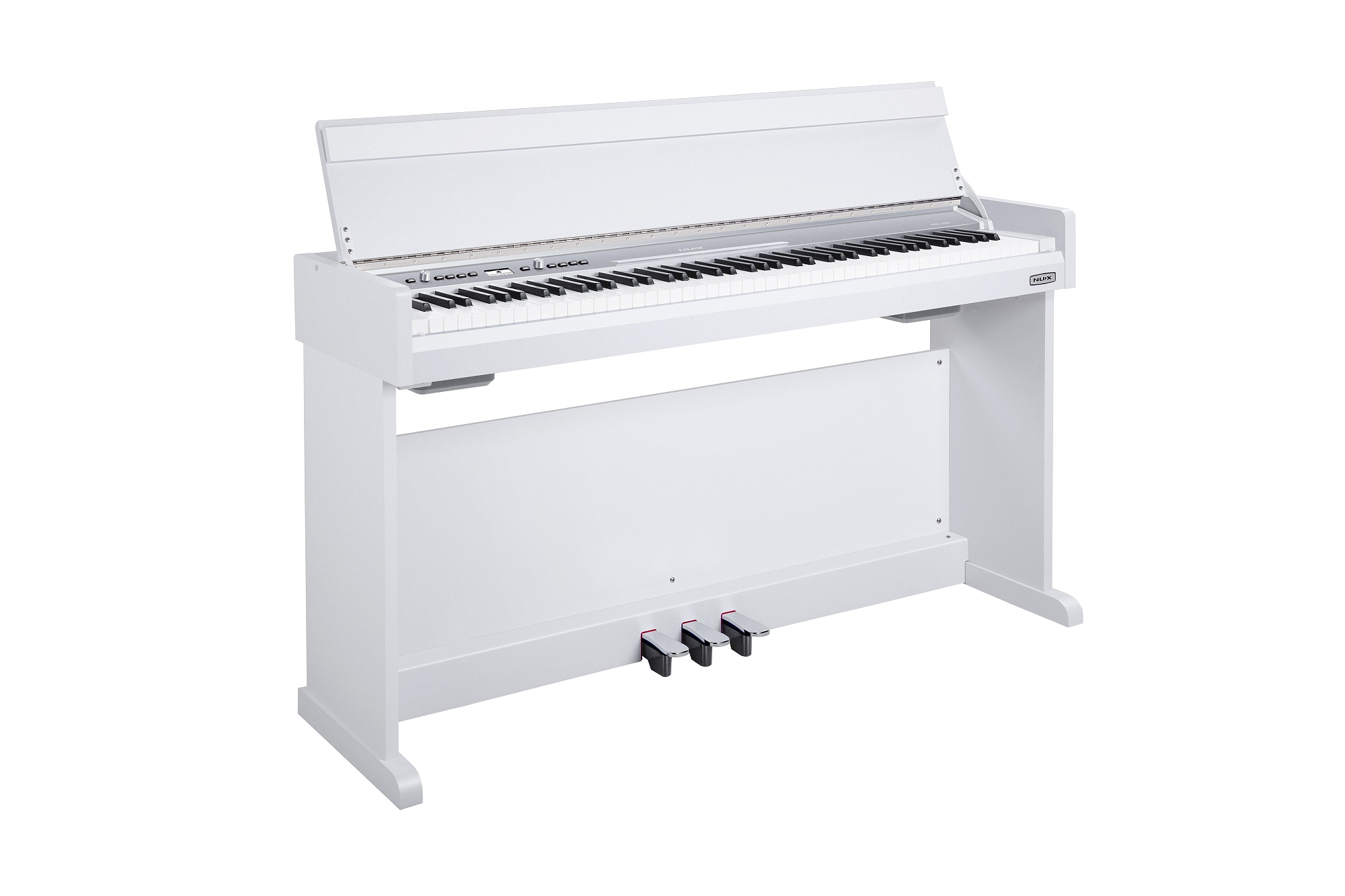 Картинка Цифровое пианино на стойке с педалями Nux NCK-330-WH - лучшая цена, доставка по России. Фото N5