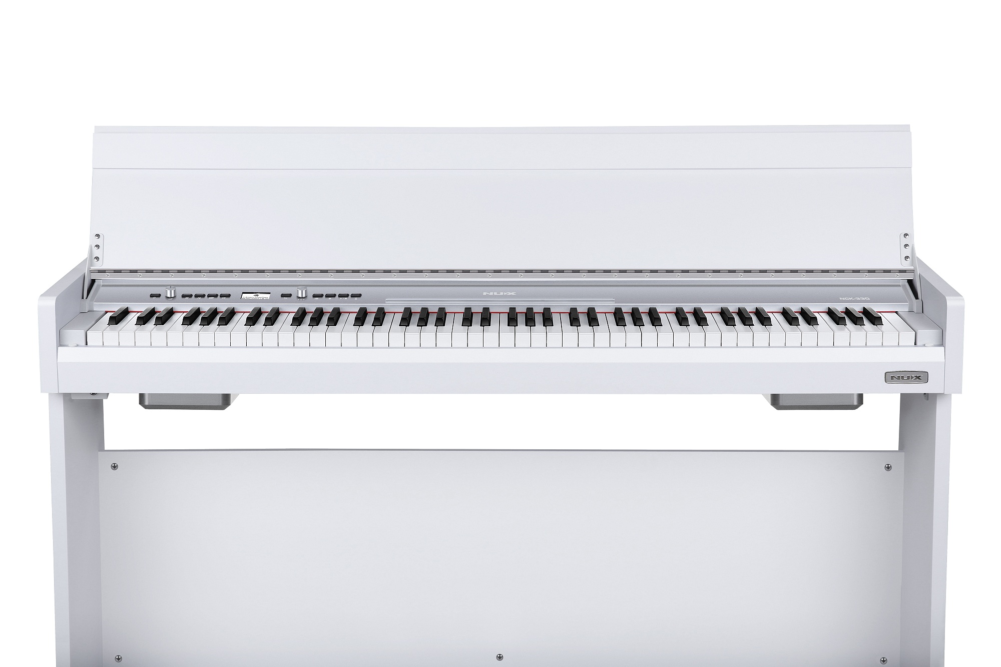 Картинка Цифровое пианино на стойке с педалями Nux NCK-330-WH - лучшая цена, доставка по России. Фото N9