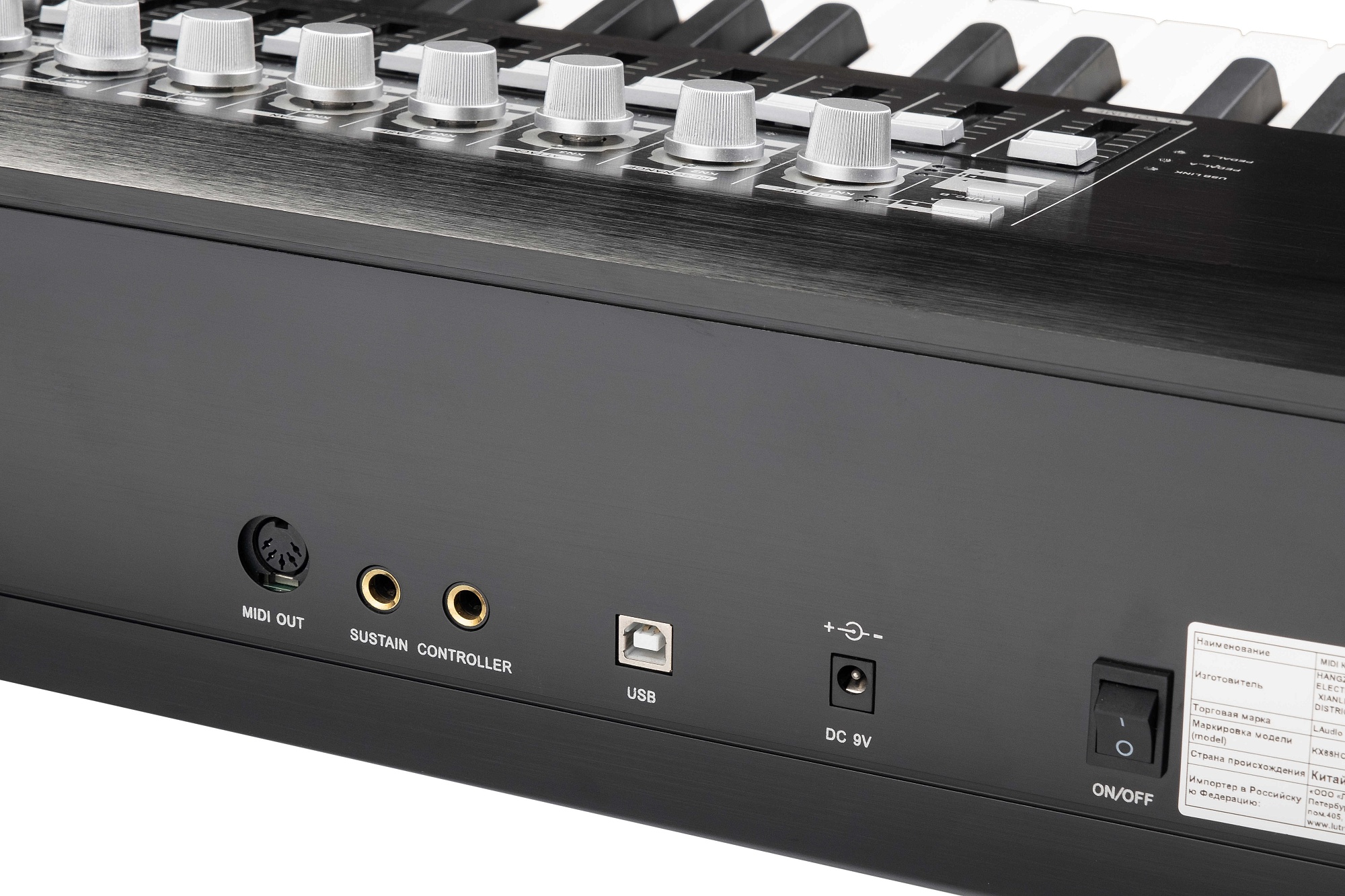 Картинка MIDI-контроллер LAudio KX76HC - лучшая цена, доставка по России. Фото N8