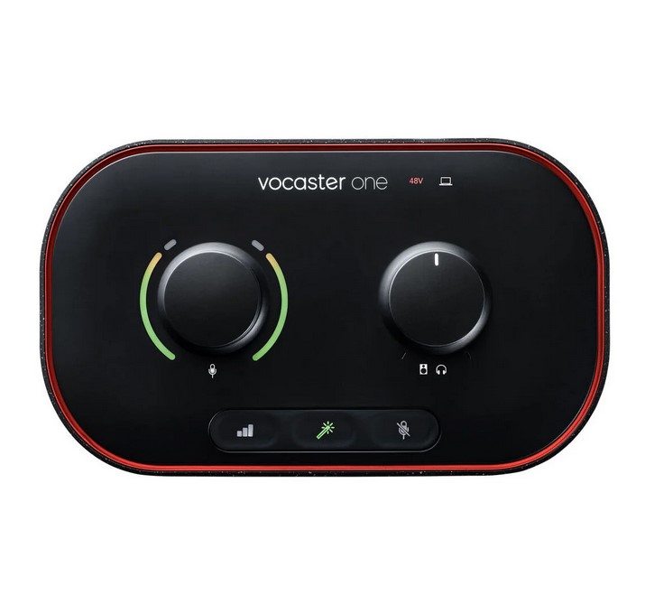 Картинка Комплект для звукозаписи Focusrite Vocaster-One-Studio - лучшая цена, доставка по России. Фото N3