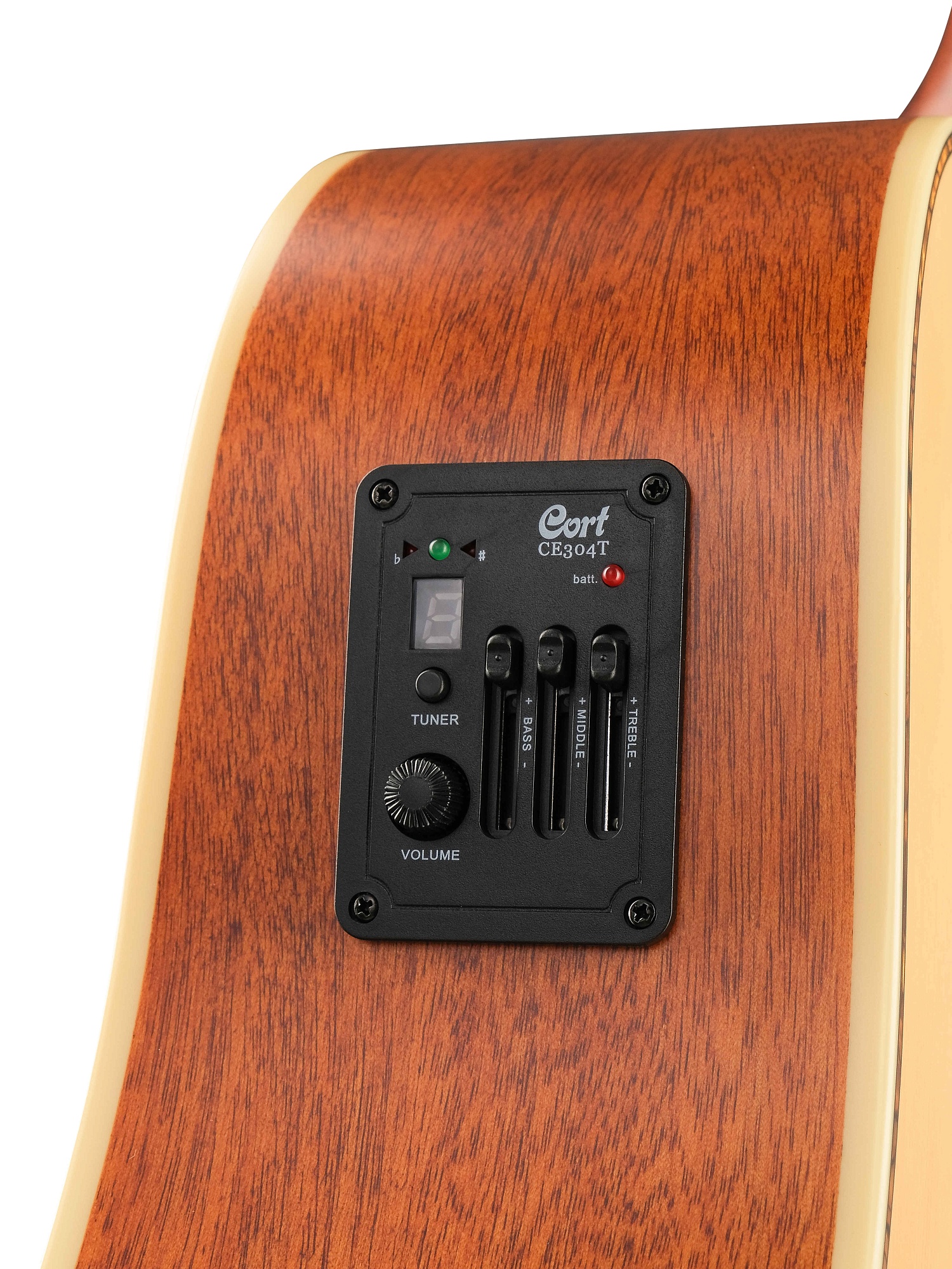 Картинка Электро-акустическая гитара Cort AD880CE-NS - лучшая цена, доставка по России. Фото N7