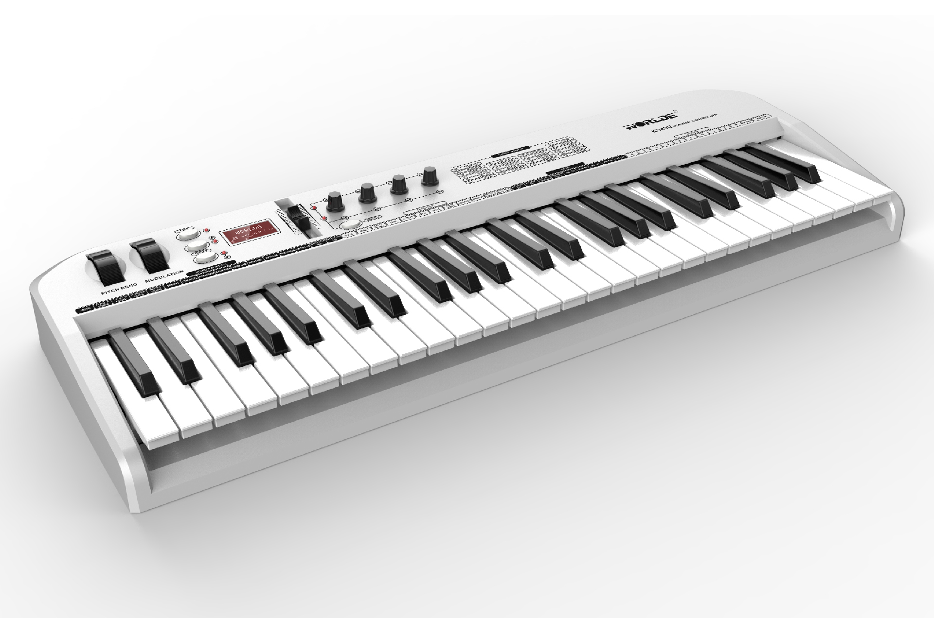 Картинка MIDI-контроллер LАudio KS49B - лучшая цена, доставка по России. Фото N2