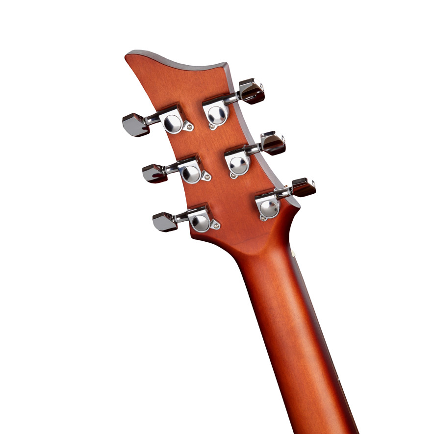 Картинка Электроакустическая гитара MiLena Music ML-Baritone-MAH/EQ - лучшая цена, доставка по России. Фото N4