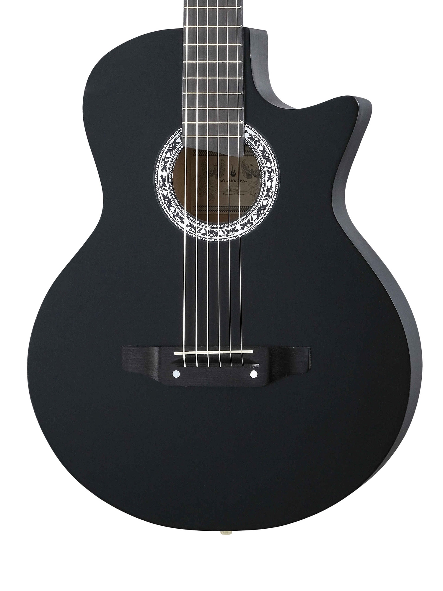 Картинка Акустическая гитара Аккорд ACD-40A-3-BK - лучшая цена, доставка по России. Фото N3