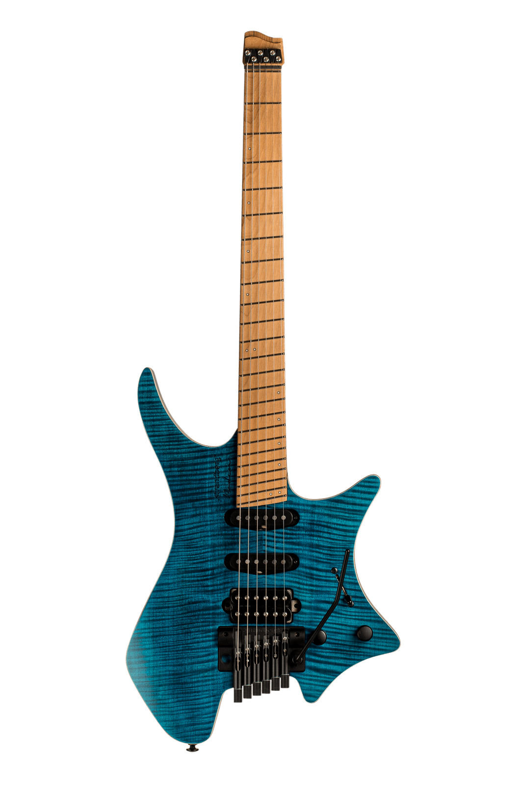 Электрогитара Strandberg Boden Standard 6 Tremolo Maple Flame Blue