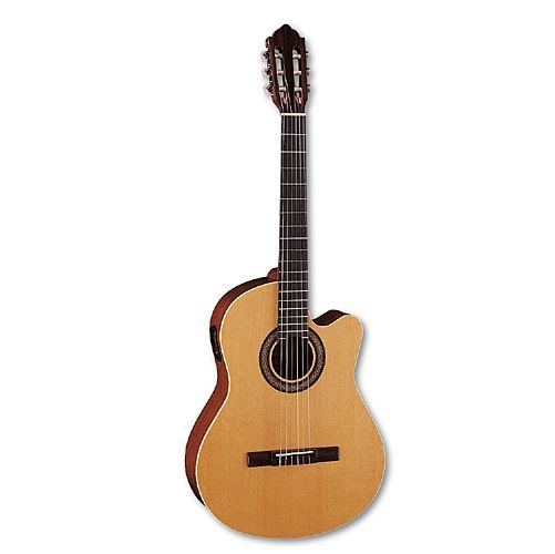Картинка Классическая гитара Samick CN1CE/N - лучшая цена, доставка по России