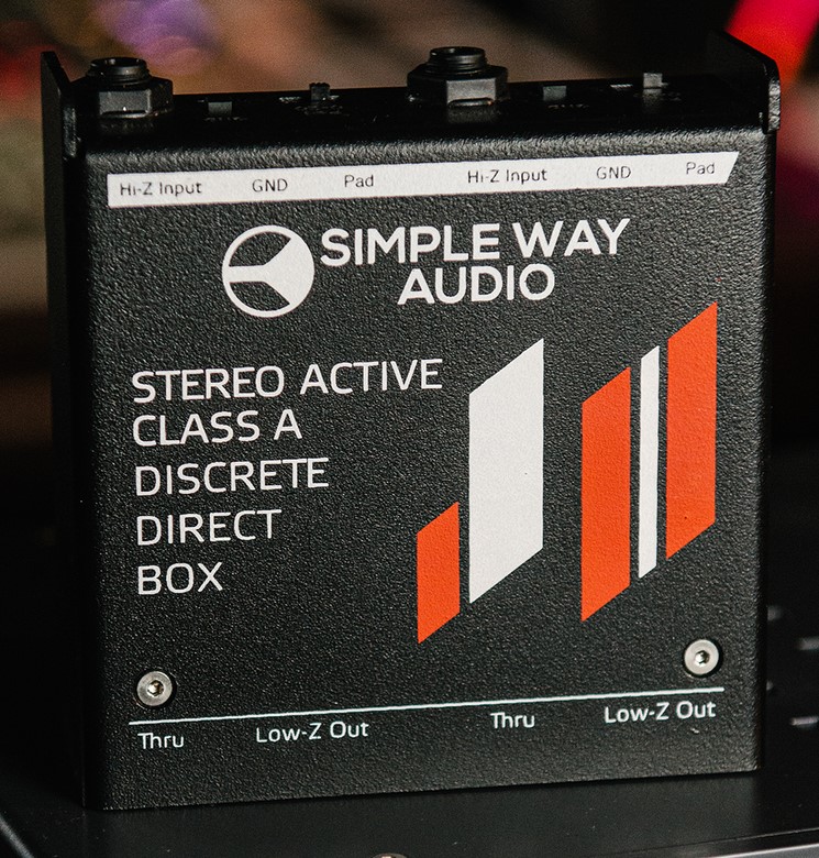 Картинка Директ-бокс Simpleway Audio J2mini-steel - лучшая цена, доставка по России. Фото N2