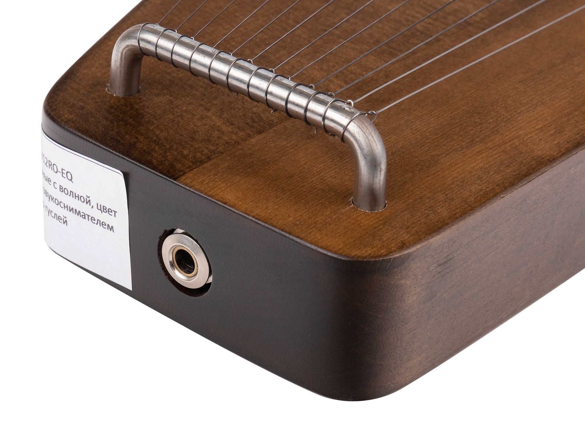 Картинка Гусли 12 струнные с волной Мир гуслей MG-W12RO-EQ - лучшая цена, доставка по России. Фото N5