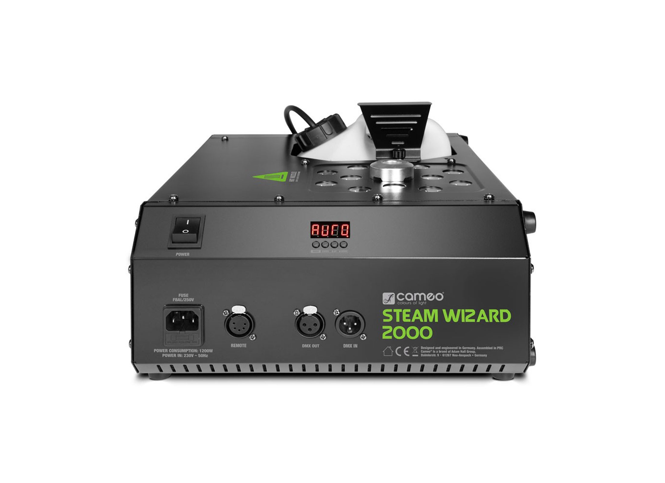 Дым машина Cameo STEAM WIZARD 2000 Fog machine with RGBA LEDs for coloured  fog effects: цена, характеристики, купить в Москве и Санкт-Петербурге с  доставкой в интернет-магазине Pguards Pguards.ru