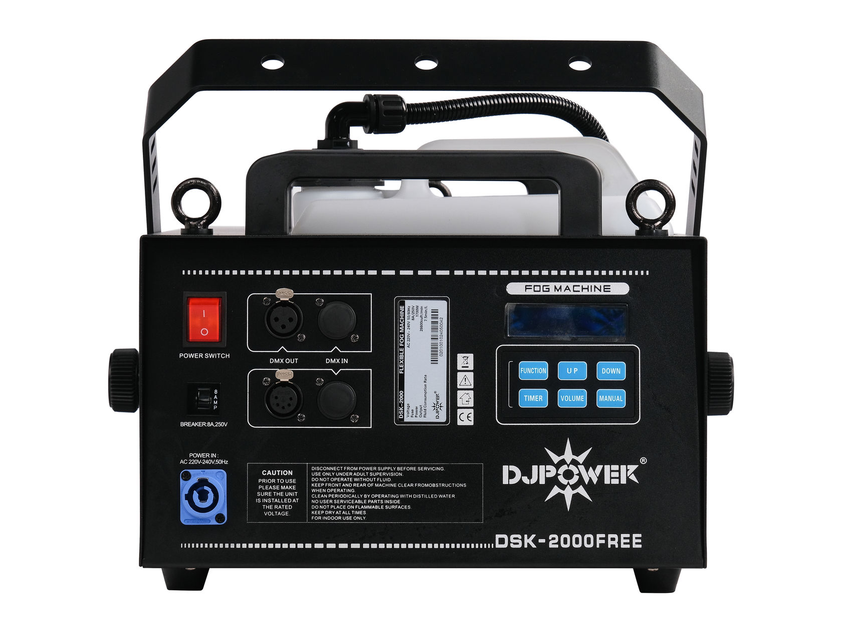 Картинка Генератор дыма DJPower DSK-2000 - лучшая цена, доставка по России. Фото N5