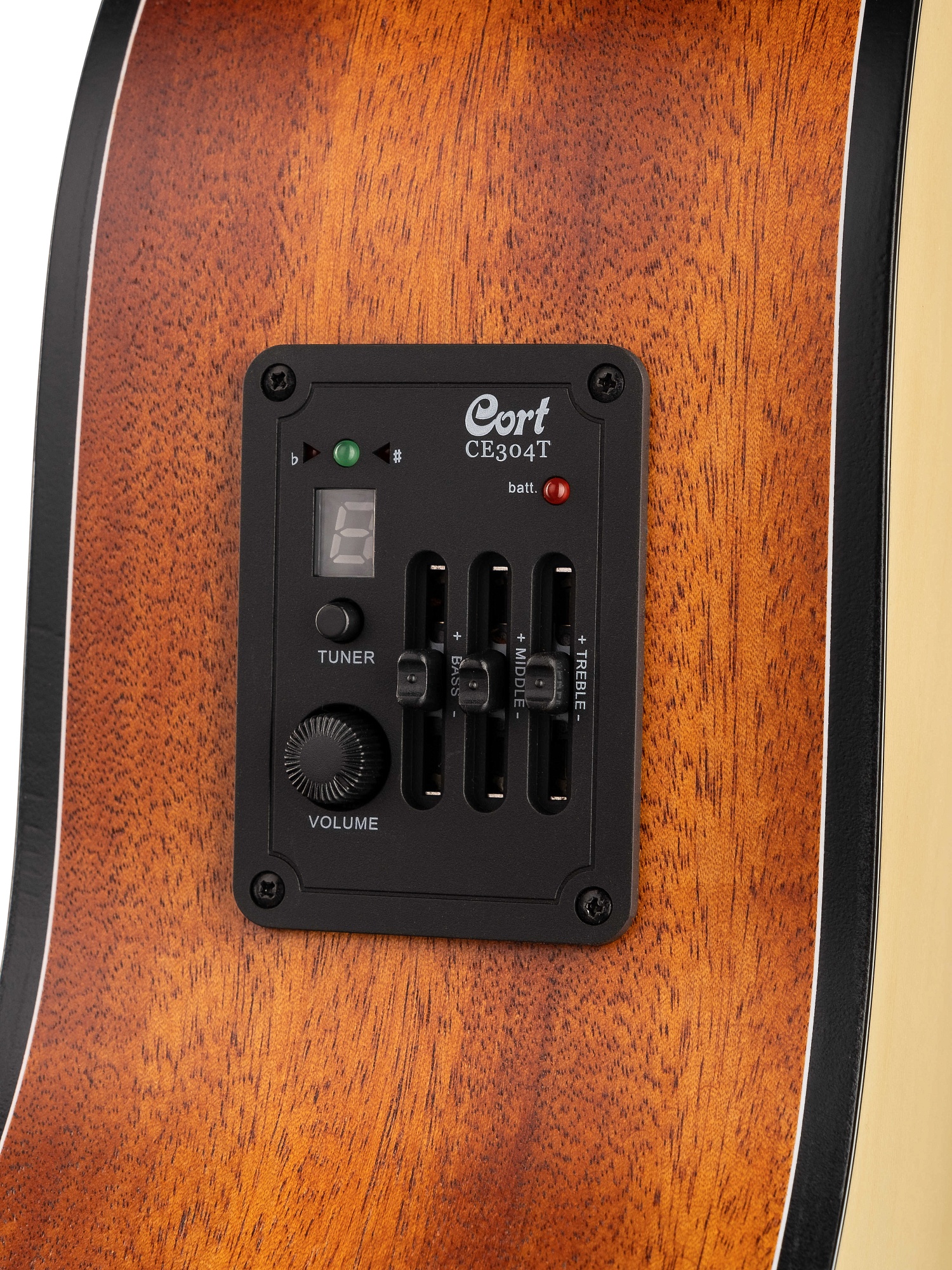 Картинка Классическая гитара с подключением Cort AC120CE-OP - лучшая цена, доставка по России. Фото N5