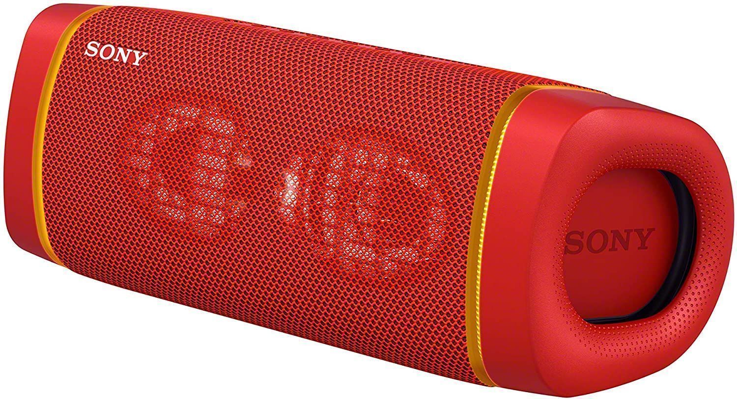 Картинка Портативная акустическая система Sony SRS-XB33, цвет красный - лучшая цена, доставка по России. Фото N2