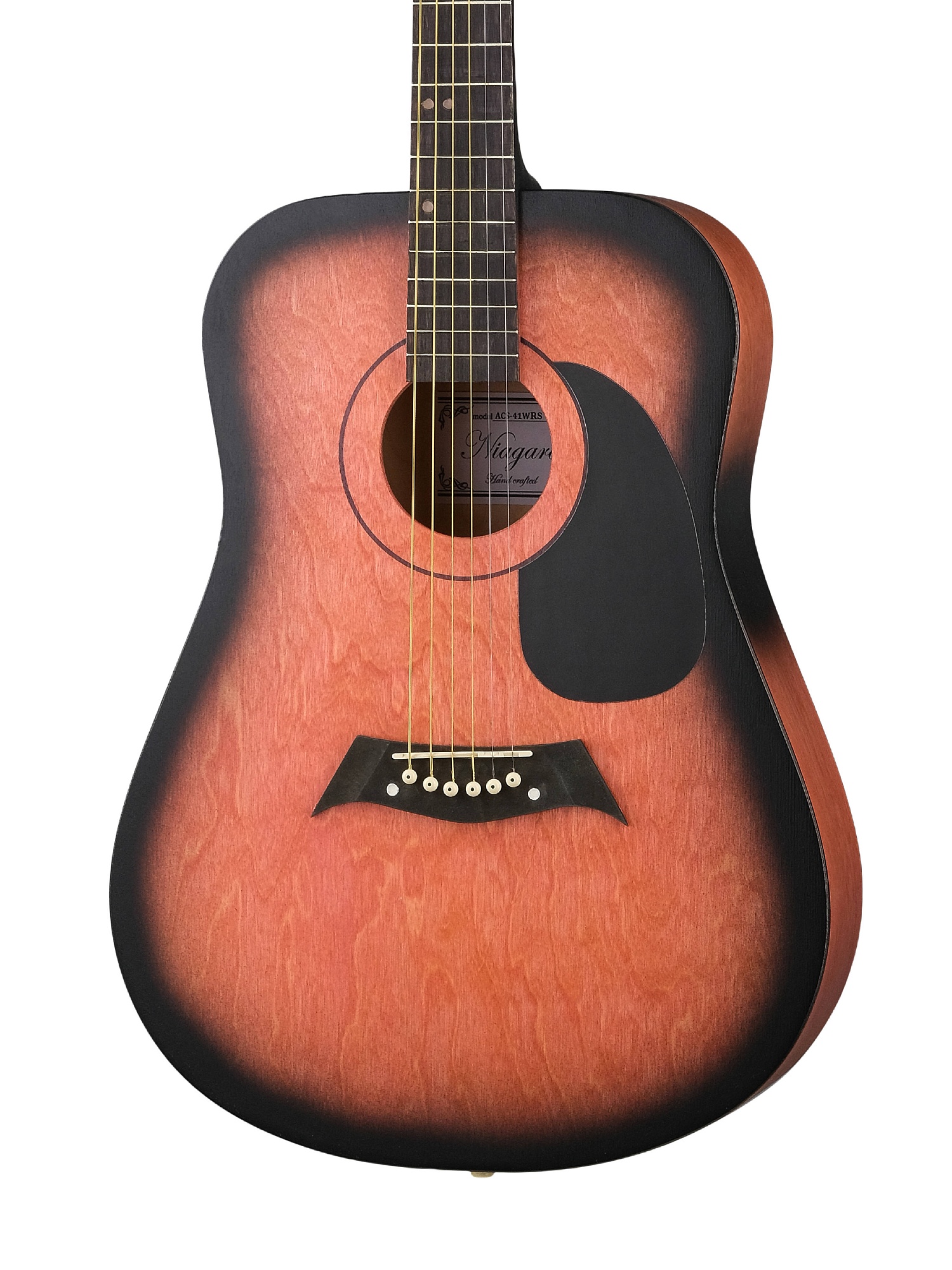 Картинка Акустическая гитара Niagara ACS-41WRS - лучшая цена, доставка по России. Фото N2